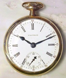 Waltham P.S. Bartlett 1928 Antique Pocket Watch; 17 Jewels, 16s Gold