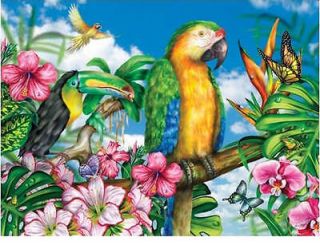 Parrot Dise 1000 Piece Puzzle
