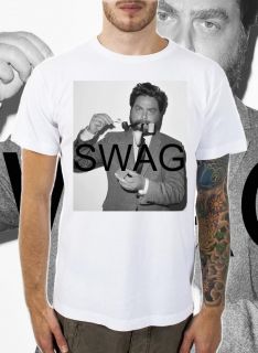 Zach Galifianakis SWAG t shirt. Awesome tee quality item, the hangover