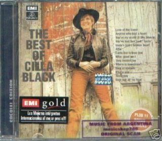 CILLA BLACK THE BEST + 11 BONUS TRACKS SEALED CD NEW