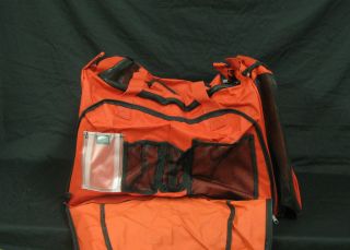 NWT Champion Large Red Football Equipment Gear Pads Bag 28x15x15 + 2