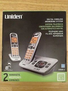 Uniden Digital Cordless Phone Answering System D1680 2 1.9 GHz