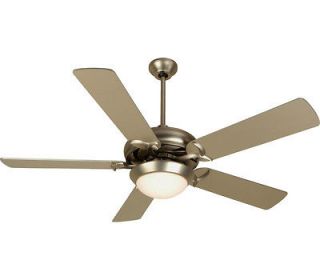 CO52BN Cosmos Unipack Nickel 52 Ceiling Fan w/ Light & Remote Control