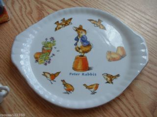 Beatrix Potter Peter Rabbit 10 pc Tea Set w box