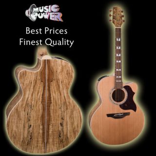 Takamine EG523SC SPT Acoustic Electric Guitar Spalted Maple Free Case