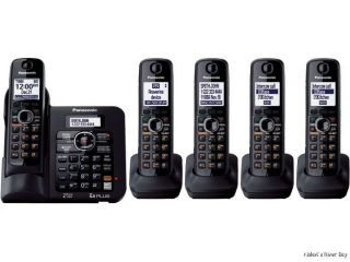 Panasonic KX TG6645B Expandable Cordless Phone with Answering System 5