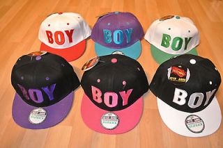 Boy Snapback Cap Hat Fitted Era Snap Back Vinage OBEY Diamond YMCMB