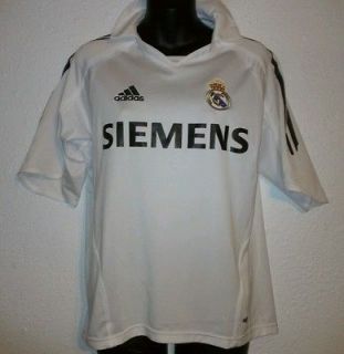 AUTH ADIDAS ClimaCool DAVID BECKHAM Real Madrid Soccer JERSEY Youth L