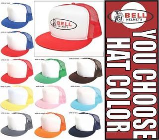 New Retro BELL HELMETS Vintage Decal Logo Hat Cap Snapback Baseball