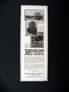 Truscon Steel Joists Beaumont TX Hotel Kansas City Athletic Club 1923