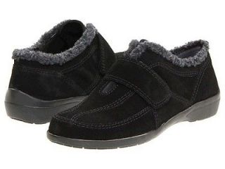 Easy Spirit Iggy Womens Black Suede Slip On Loafers Shoes 7.5M and 6