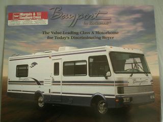 Rockwood Bayport Motorhomes brochure 1994