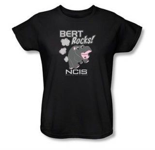 Licensed CBS NCIS Bert Rocks Women Shirt S 2XL