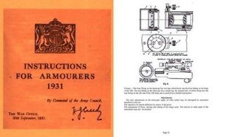 Lee Enfield Rifle, Instructions for Armourerâ€™s 1931 by The War