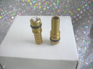 FLOJET,Pump Fittings, 1/4 Brass Barb, Straight, CO2 INLET