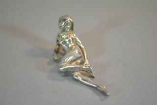 Silver Plated Bronze Nude by Bergman   #2