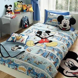 mickey mouse double bed sheets