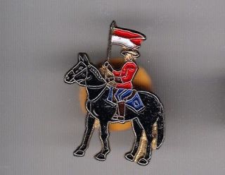 RCMP Mountie on Horse Lapel Hat Pin