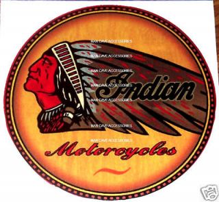 Vintage INDIAN Motorcycles Vinyl Decal Sticker