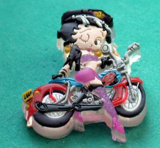 BETTY BOOP WINKING MOTORCYCLE BABE PIN STORE ONLY SALE!