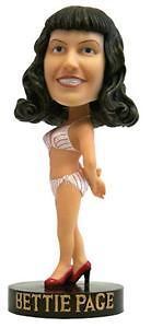BETTIE PAGE Hollywood Star PIN UP Queen BOBBLEHEAD New