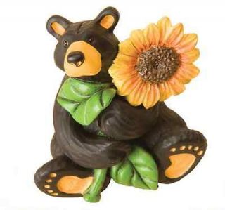 Sunflower Bear Mini Jeff Flemming Big Sky Carvers Demdac # 30150248