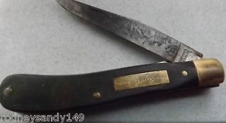 Nice Used  Craftsman Folding Pocket Knife Single Blade