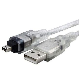 Newly listed 1.8m USB to IEEE 1394 FireWire 4 pin Data Cable 6Ft