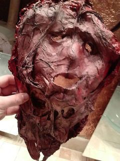 leatherface dead skin mask Halloween PROP for display only