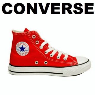 CONVERSE SHOES ALL STAR HIGH RED WOMENS US(5.5~12.5)