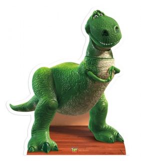 REX Toy Story Disney Pixar dinosaur LIFESIZE CARDBOARD CUTOUT STANDEE
