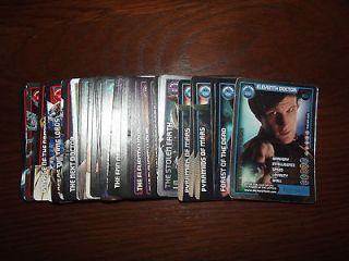 Doctor Who Monster Invasion Cards Including RARE & SUPER RARE 3 D