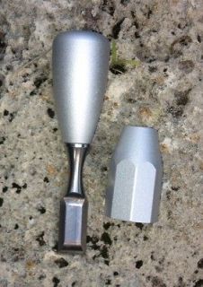 CNC Machined Tikka T3 Bolt / Shroud and Knob Kit ( Silver Anodized)