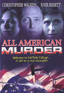 DVD* ALL AMERICAN MURDER *** CHRISTOPHER WALKEN ***