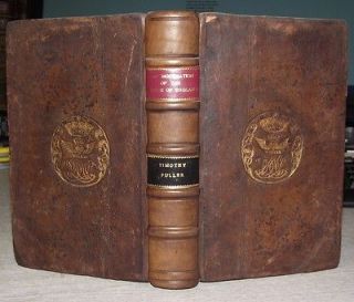 Puller. 1679 Moderation of Church of England Calf Binding. Bible