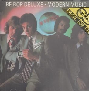 BE BOP DELUXE modern music CD 18 track with record company promo