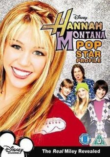 HANNAH MONTANA POP STAR PROFILE Miley Cyrus Disney Biography Music DVD