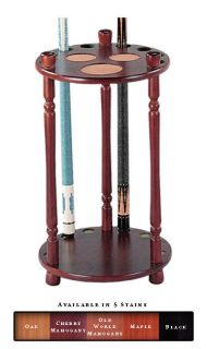 Pool Cue Round Stand With Drink Holder CTB 8116 A $99