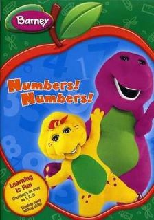 BARNEY NUMBERS NUMBERS [BACK TO SCHOOL PACKAGING] [DVD NEW]