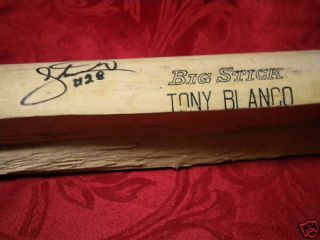 TONY BLANCO Game Used Bat WASHINGTON NATIONALS