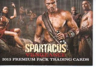 SPARTACUS VENGEANCE OFFICIAL BINDER WITH BINDER CARD & P1 CARD