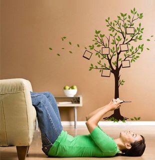 Newly listed New Photo Frame Tree Leaves Wall Stickers Decals Decor