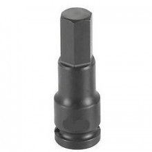 Grey Pneumatic 2909M 1/2 Drive x 9mm Hex Driver Socket