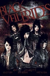 Black Veil Brides   Red   New Music Poster