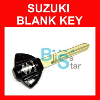 SUZUKI GSXR1000 GSXR 1000 05 06 07 08 BLACK Blank Key
