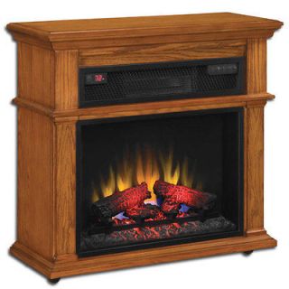 Duraflame Powerheat Infrared Electric Fireplace Heater Oak