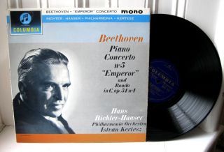 1775 ED1 Richter Haaser / Kertesz   Beethoven Piano Concerto 5 Emperor