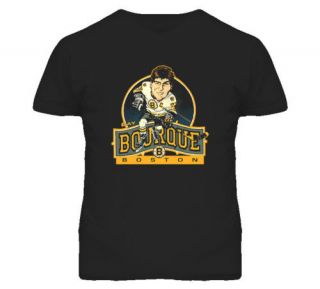 Ray Bourque Retro Hockey Caricature T Shirt