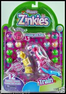 Squinkies Zinkies* TRAIN   12 Mini Squinkies