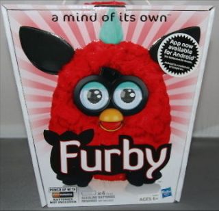 FURBY   ROOSTER CHERRY RED HOT AND BLACK   BRAND NEW IN BOX! UK